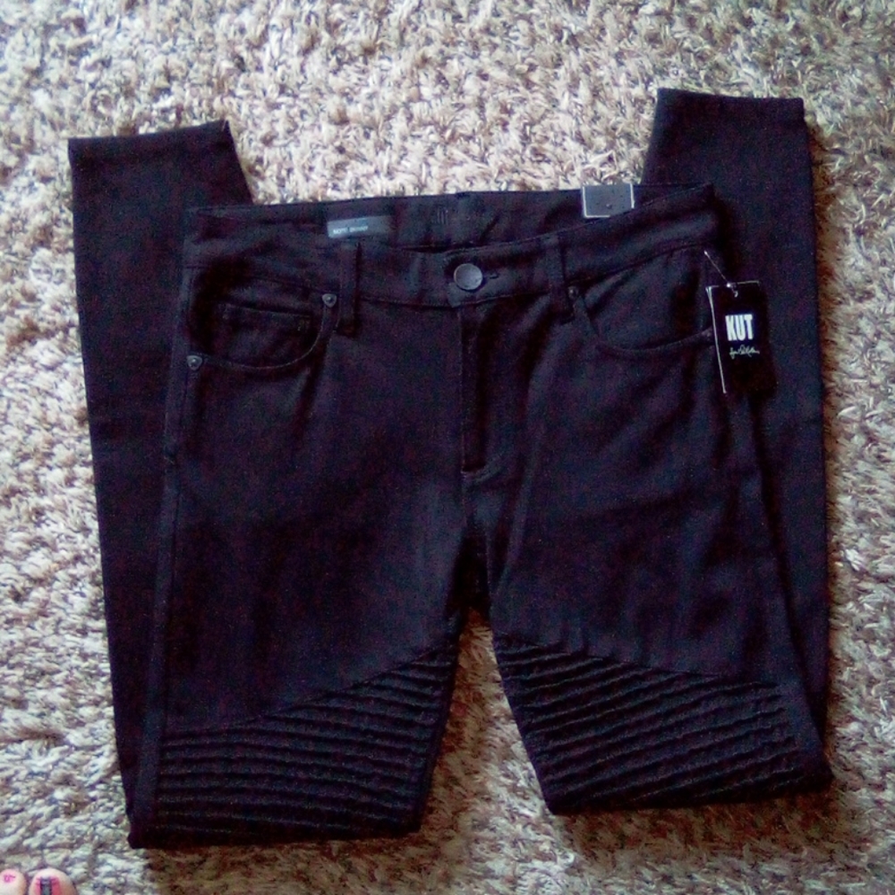 Kut from the Kloth Moto skinny pants